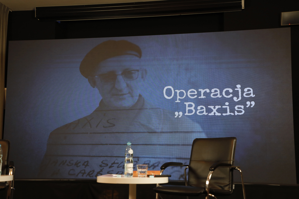 Spotkanie z cyklu „Tajemnice bezpieki” – Warszawa, 27 listopada 2023. Fot. Piotr Życieński (IPN)