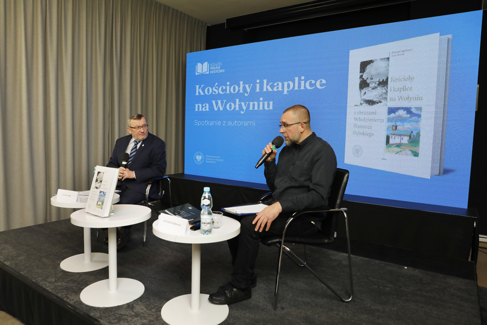 Spotkanie z cyklu „Książki pełne historii” – Warszawa, 29 listopada 2023. Fot. Piotr Życieński (IPN)