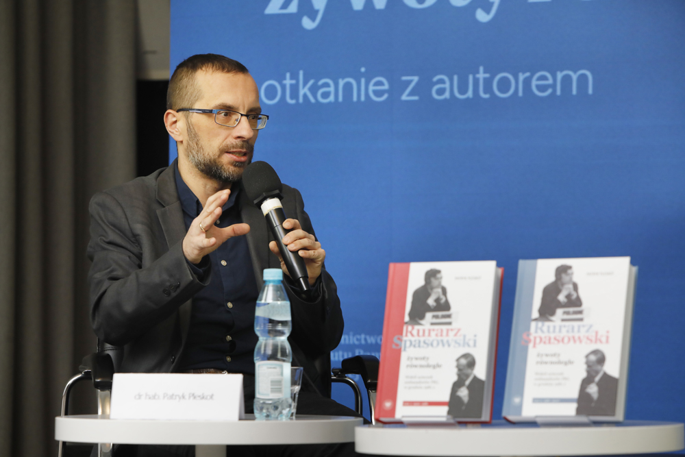 Spotkanie z cyklu „Książki pełne historii” – Warszawa, 29 listopada 2023. Fot. Piotr Życieński (IPN)