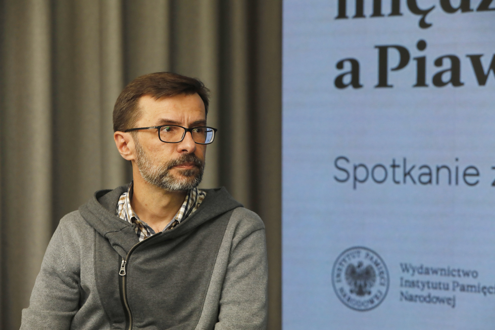 Spotkanie z cyklu „Książki pełne historii” – Warszawa, 29 listopada 2023. Fot. Piotr Życieński (IPN)