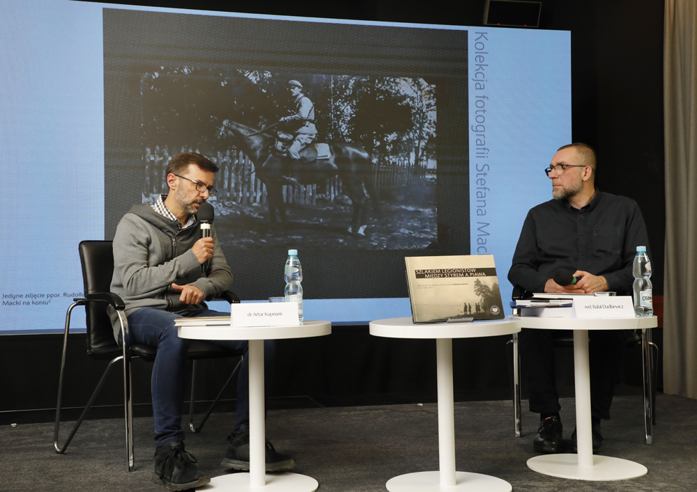 Spotkanie z cyklu „Książki pełne historii” – Warszawa, 29 listopada 2023. Fot. Piotr Życieński (IPN)