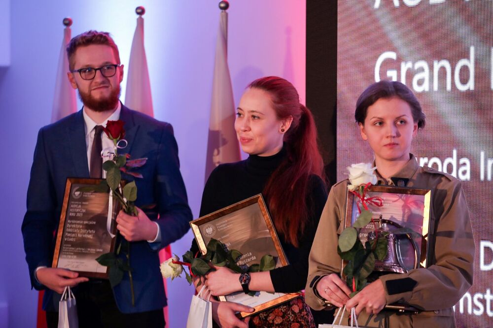 Gala finałowa X edycji ogólnopolskiego konkursu Audycja Historyczna Roku – Białystok, 30 listopada 2023. Fot. Mikołaj Bujak (IPN)