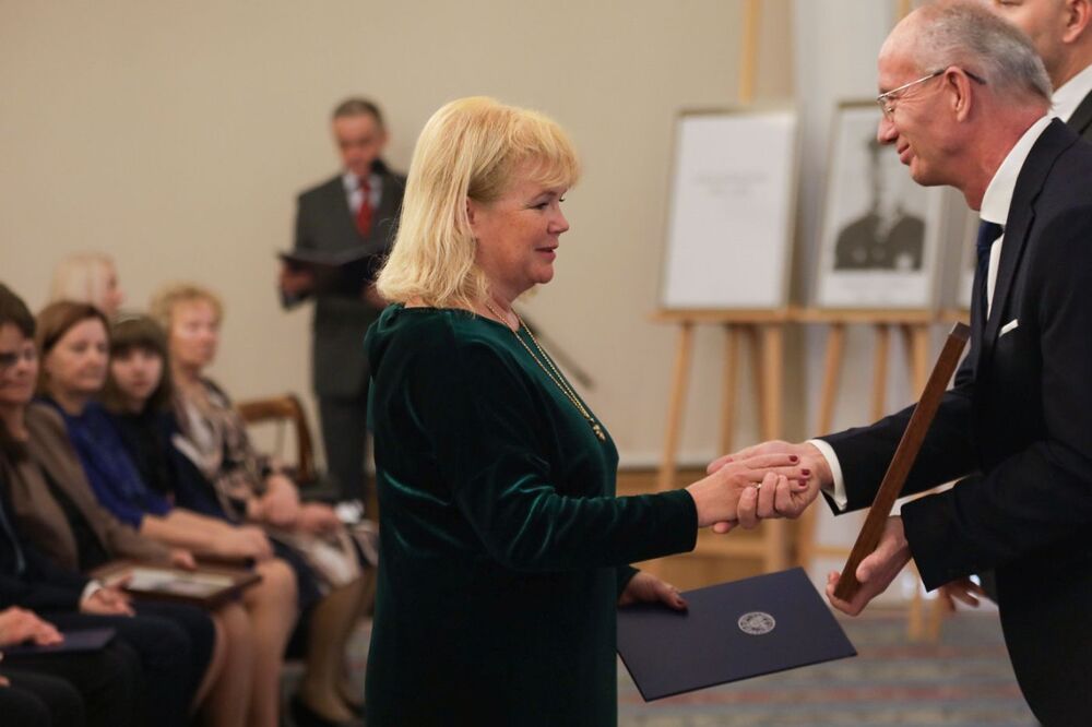 Uroczystość wręczenia not identyfikacyjnych – Warszawa, 1 grudnia 2023. Fot. Mikołaj Bujak (IPN)