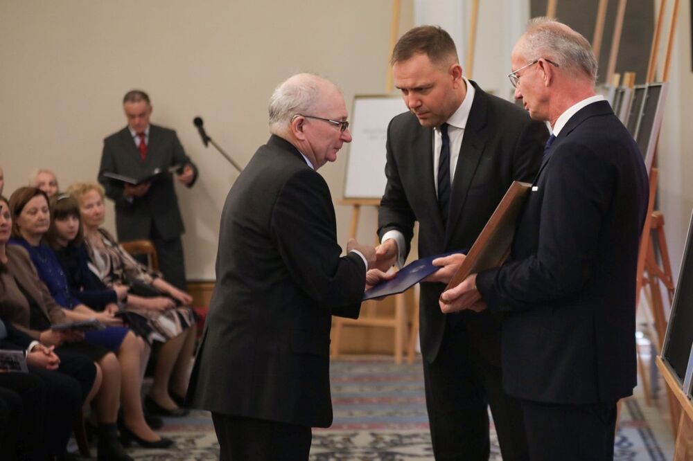 Uroczystość wręczenia not identyfikacyjnych – Warszawa, 1 grudnia 2023. Fot. Mikołaj Bujak (IPN)