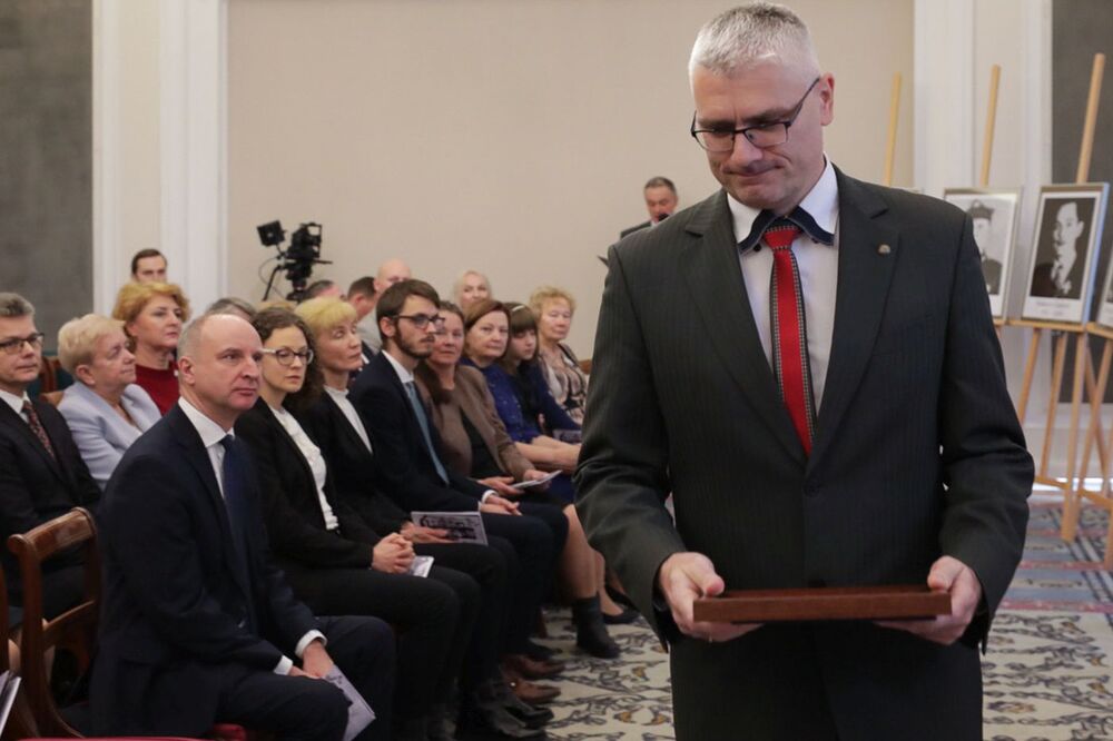 Uroczystość wręczenia not identyfikacyjnych – Warszawa, 1 grudnia 2023. Fot. Mikołaj Bujak (IPN)