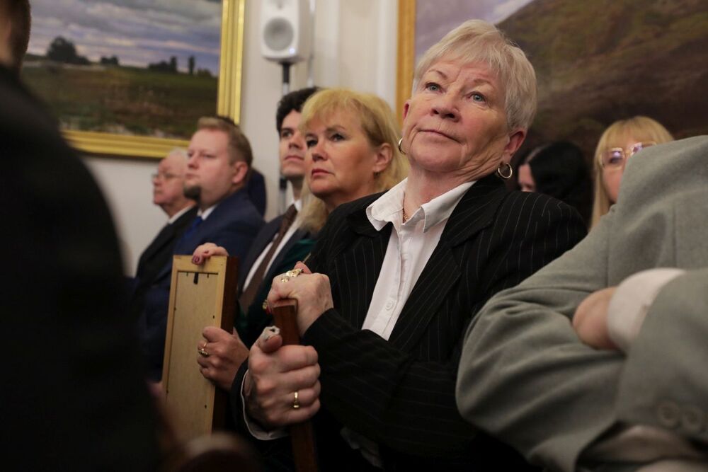 Uroczystość wręczenia not identyfikacyjnych – Warszawa, 1 grudnia 2023. Fot. Mikołaj Bujak (IPN)