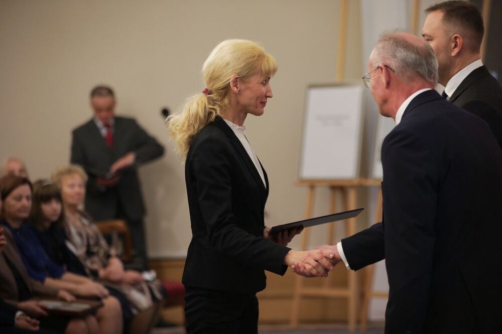 Uroczystość wręczenia not identyfikacyjnych – Warszawa, 1 grudnia 2023. Fot. Mikołaj Bujak (IPN)