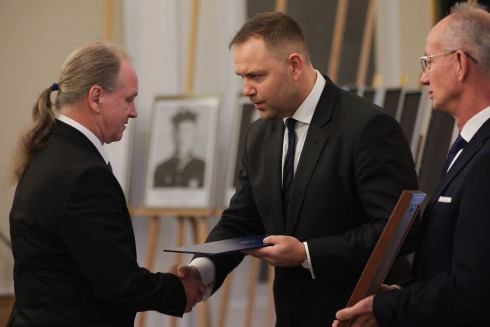 Uroczystość wręczenia not identyfikacyjnych – Warszawa, 1 grudnia 2023. Fot. Mikołaj Bujak (IPN)