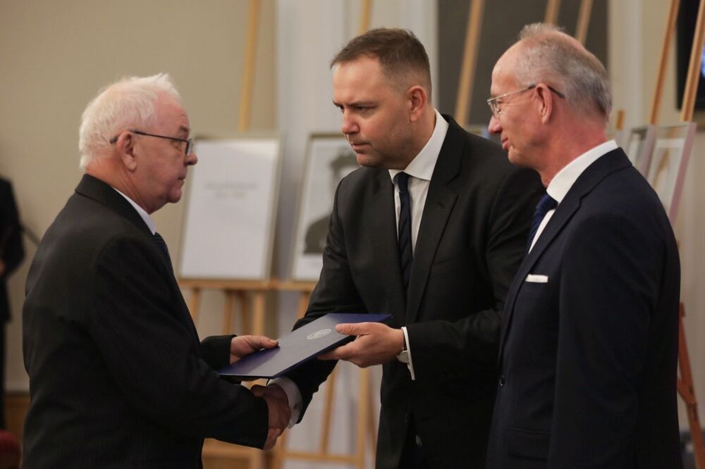 Uroczystość wręczenia not identyfikacyjnych – Warszawa, 1 grudnia 2023. Fot. Mikołaj Bujak (IPN)