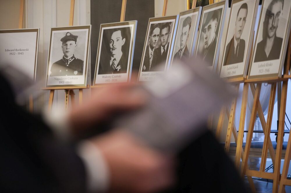 Uroczystość wręczenia not identyfikacyjnych – Warszawa, 1 grudnia 2023. Fot. Mikołaj Bujak (IPN)