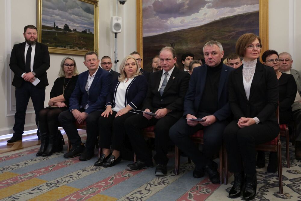 Uroczystość wręczenia not identyfikacyjnych – Warszawa, 1 grudnia 2023. Fot. Mikołaj Bujak (IPN)