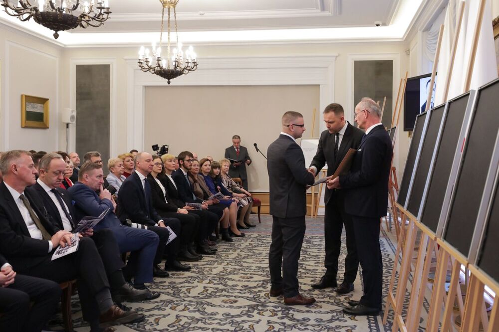 Uroczystość wręczenia not identyfikacyjnych – Warszawa, 1 grudnia 2023. Fot. Mikołaj Bujak (IPN)