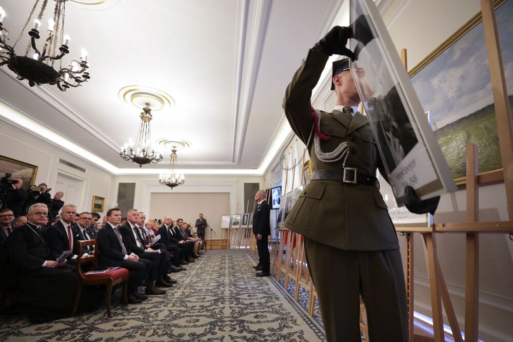 Uroczystość wręczenia not identyfikacyjnych – Warszawa, 1 grudnia 2023. Fot. Mikołaj Bujak (IPN)