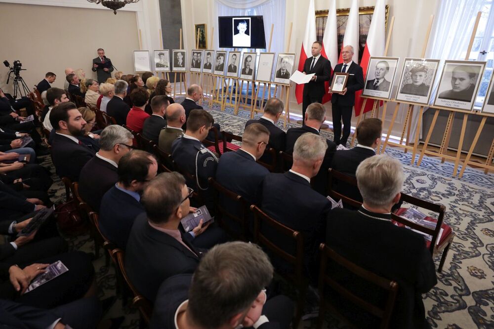 Uroczystość wręczenia not identyfikacyjnych – Warszawa, 1 grudnia 2023. Fot. Mikołaj Bujak (IPN)