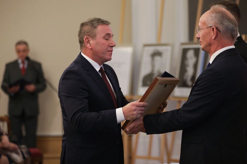 Uroczystość wręczenia not identyfikacyjnych – Warszawa, 1 grudnia 2023. Fot. Mikołaj Bujak (IPN)