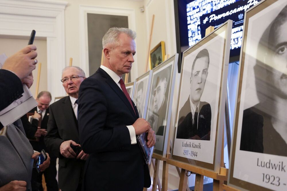 Uroczystość wręczenia not identyfikacyjnych – Warszawa, 1 grudnia 2023. Fot. Mikołaj Bujak (IPN)