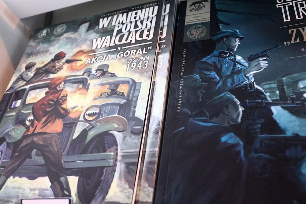 Wydawnictwo IPN na XXXI Targach Książki Historycznej w Warszawie. 30 listopada – 3 grudnia 2023. Fot. Sławek Kasper (IPN)