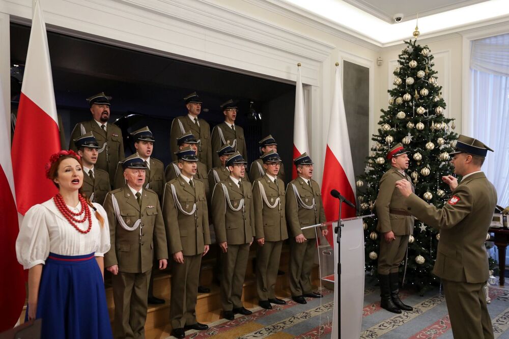 Uroczystości upamiętniające rocznicę urodzin Marszałka Piłsudskiego – Warszawa, 4 grudnia 2023. Fot. Mikołaj Bujak (IPN)