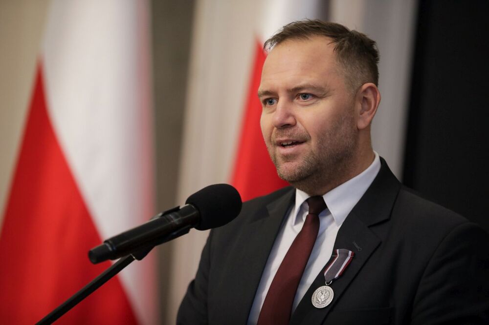 Uroczystości upamiętniające rocznicę urodzin Marszałka Piłsudskiego. Na zdj. dr Karol Nawrocki, prezes IPN – Warszawa, 4 grudnia 2023. Fot. Mikołaj Bujak (IPN)