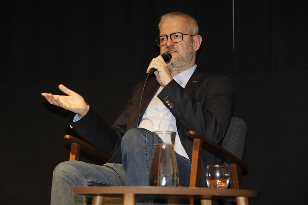 Dlaczego wciąż nie osądzono sprawców zbrodni komunistycznych? Dyskusja „Rachunek sumienia III RP” oraz pokaz filmu „Stanisław Helski. Dlatego” – Warszawa, 4 grudnia 2023. Fot. Piotr Życieński (IPN)