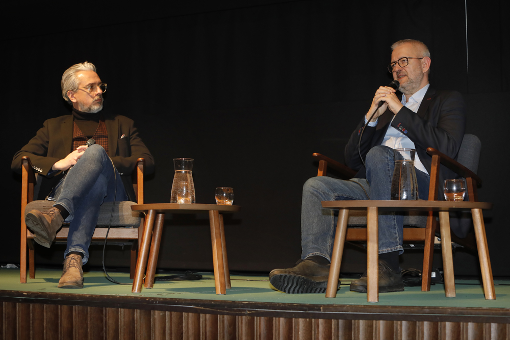 Dlaczego wciąż nie osądzono sprawców zbrodni komunistycznych? Dyskusja „Rachunek sumienia III RP” oraz pokaz filmu „Stanisław Helski. Dlatego” – Warszawa, 4 grudnia 2023. Fot. Piotr Życieński (IPN)