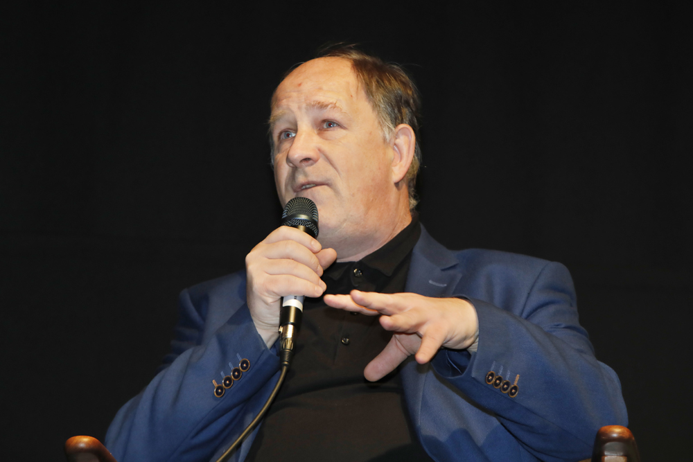 Dlaczego wciąż nie osądzono sprawców zbrodni komunistycznych? Dyskusja „Rachunek sumienia III RP” oraz pokaz filmu „Stanisław Helski. Dlatego” – Warszawa, 4 grudnia 2023. Fot. Piotr Życieński (IPN)