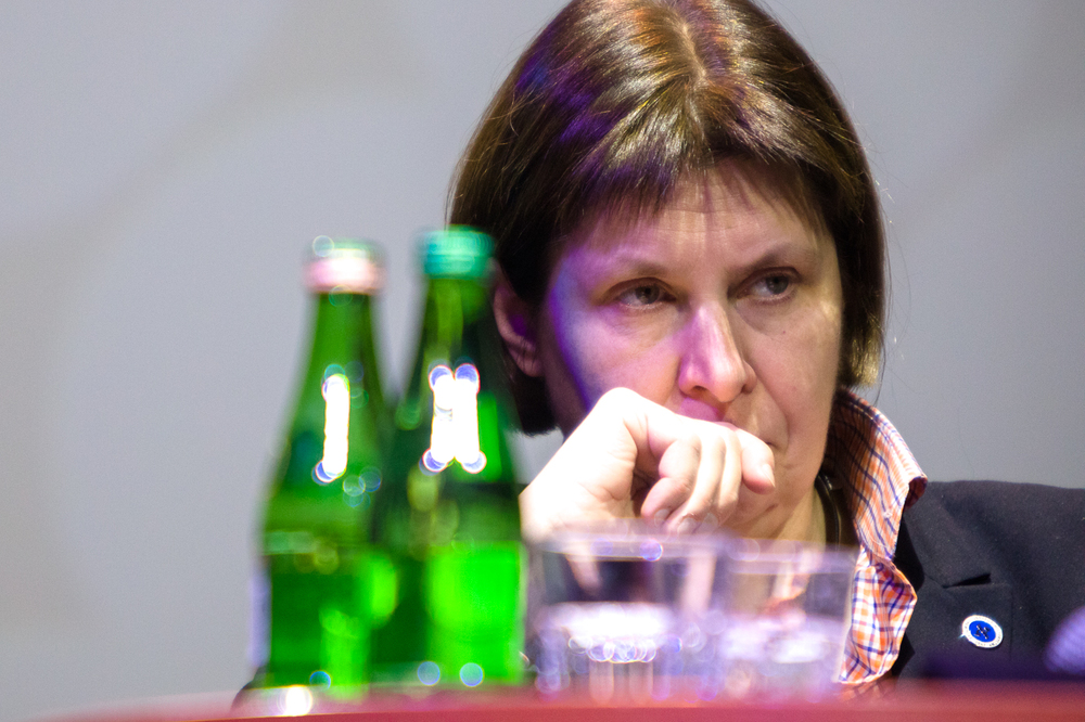 Dyskusja „Sprawiedliwi” podczas zjazdu Platformy Europejskiej Pamięci i Sumienia – Warszawa, 6 grudnia 2023. Fot. Sławek Kasper (IPN)