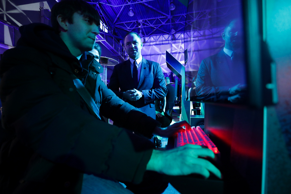 „Lotnicy – wojna w przestworzach” – kolejny autorski projekt gamingowy Instytutu Pamięci Narodowej – Warszawa, 12 grudnia 2023. Fot. Mikołaj Bujak (IPN)