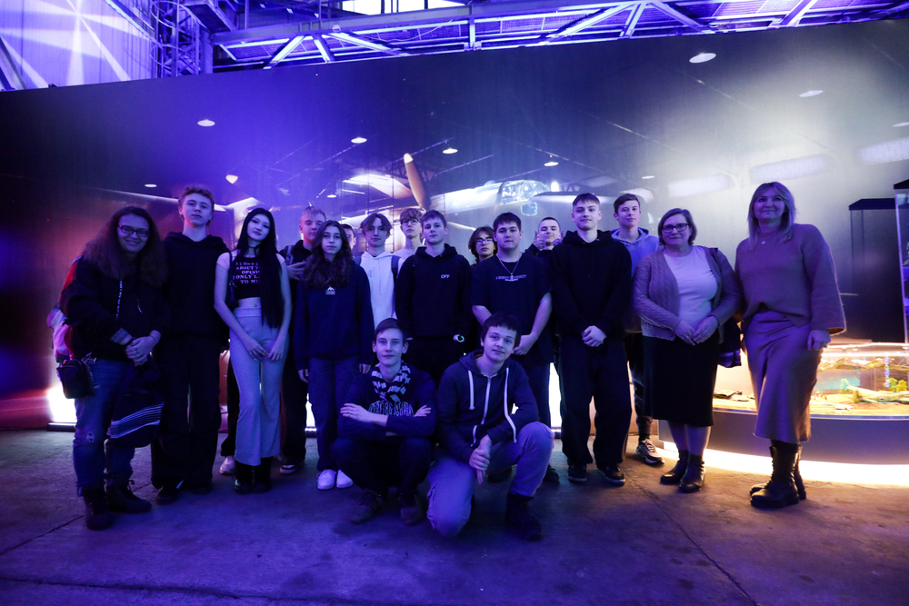 „Lotnicy – wojna w przestworzach” – kolejny autorski projekt gamingowy Instytutu Pamięci Narodowej – Warszawa, 12 grudnia 2023. Fot. Mikołaj Bujak (IPN)