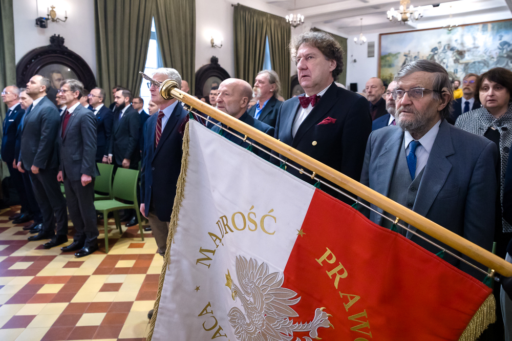 Uroczystość wręczenia Krzyży Wolności i Solidarności działaczom opozycji niepodległościowej – Warszawa, 13 grudnia 2023. Fot. Sławek Kasper (IPN)