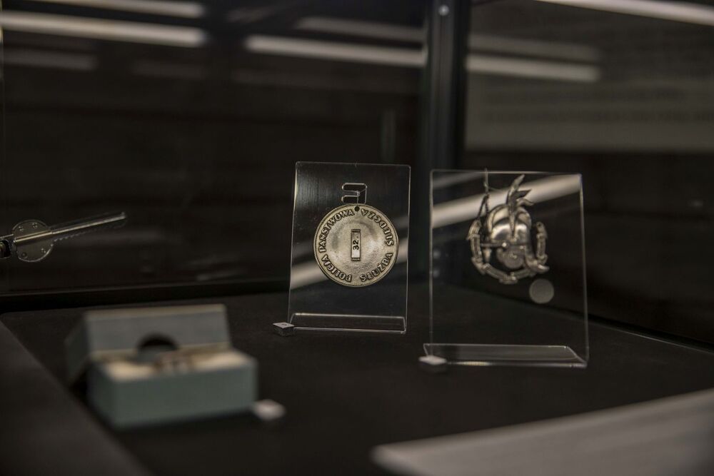 Kapitan Tadeusz Starzyński bohaterem kolejnej odsłony projektu Archiwum IPN „Historia w artefaktach zapisana” – Warszawa, 15 grudnia 2023. Fot. Katarzyna Adamów (IPN)