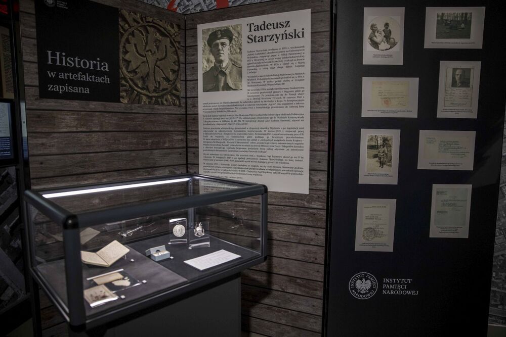 Kapitan Tadeusz Starzyński bohaterem kolejnej odsłony projektu Archiwum IPN „Historia w artefaktach zapisana” – Warszawa, 15 grudnia 2023. Fot. Katarzyna Adamów (IPN)