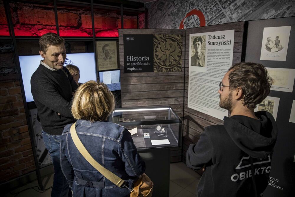 Kapitan Tadeusz Starzyński bohaterem kolejnej odsłony projektu Archiwum IPN „Historia w artefaktach zapisana” – Warszawa, 15 grudnia 2023. Fot. Katarzyna Adamów (IPN)