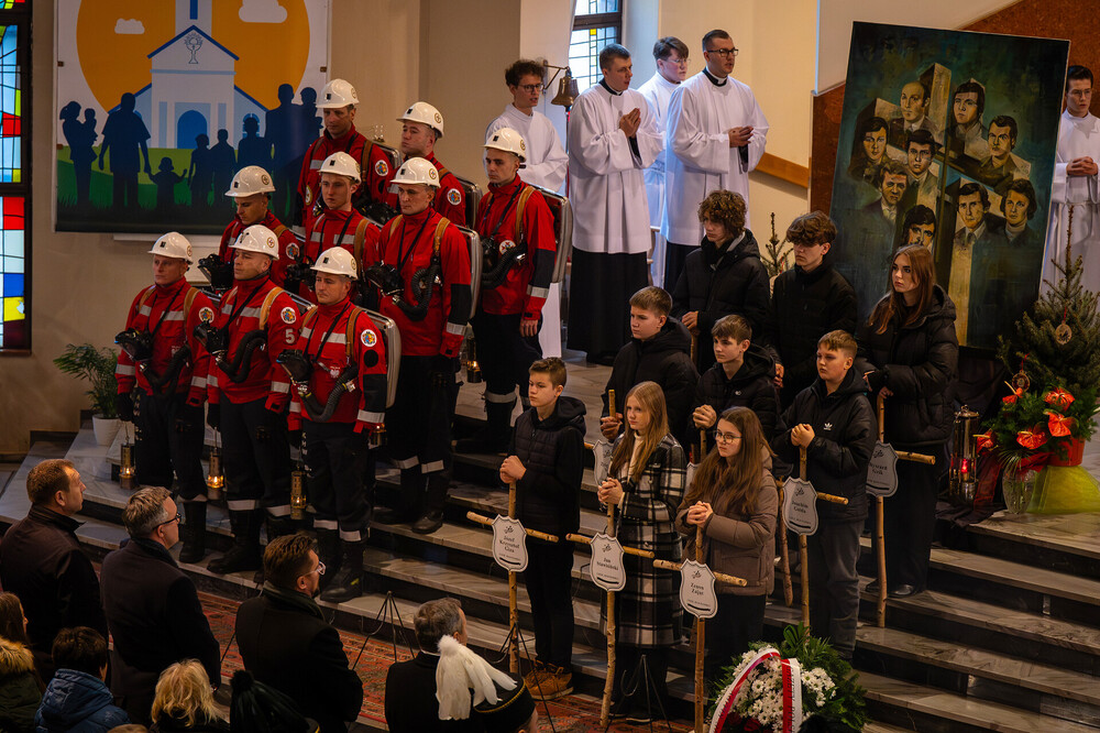 Obchody 42. rocznicy pacyfikacji kopalni „Wujek” w Katowicach – 16 grudnia 2023. Fot. Krzysztof Łojko (IPN)