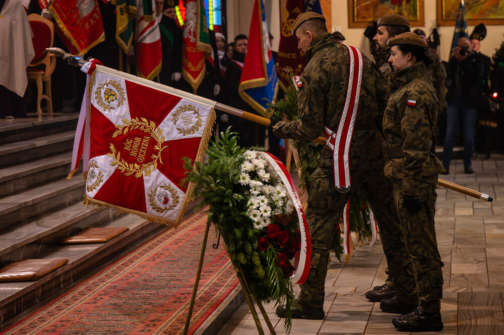 Obchody 42. rocznicy pacyfikacji kopalni „Wujek” w Katowicach – 16 grudnia 2023. Fot. Krzysztof Łojko (IPN)