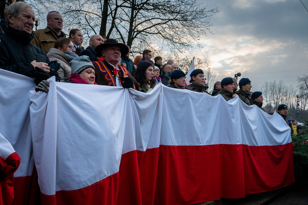 Obchody 42. rocznicy pacyfikacji kopalni „Wujek” w Katowicach – 16 grudnia 2023. Fot. Krzysztof Łojko (IPN)