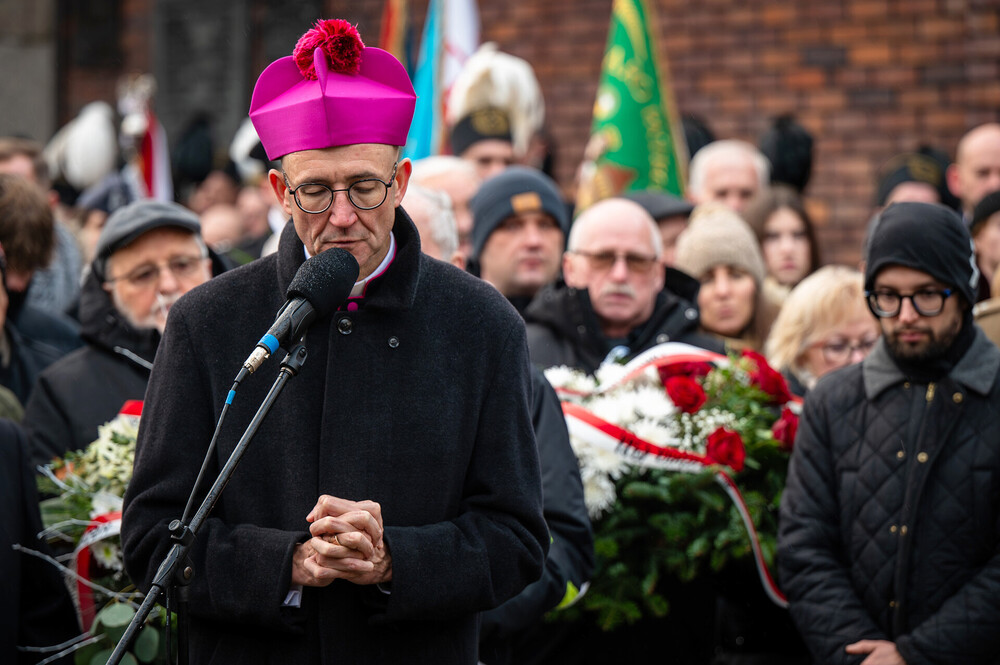 Obchody 42. rocznicy pacyfikacji kopalni „Wujek” w Katowicach – 16 grudnia 2023. Fot. Krzysztof Łojko (IPN)