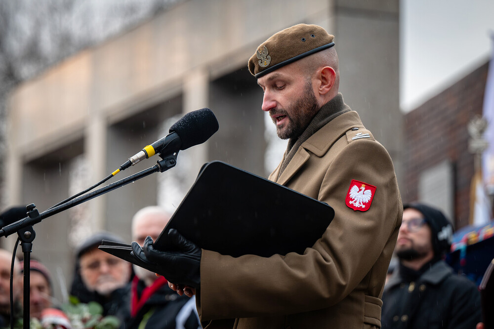 Obchody 42. rocznicy pacyfikacji kopalni „Wujek” w Katowicach – 16 grudnia 2023. Fot. Krzysztof Łojko (IPN)