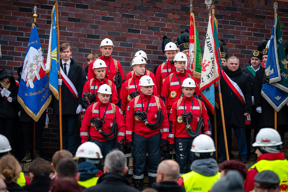 Obchody 42. rocznicy pacyfikacji kopalni „Wujek” w Katowicach – 16 grudnia 2023. Fot. Krzysztof Łojko (IPN)