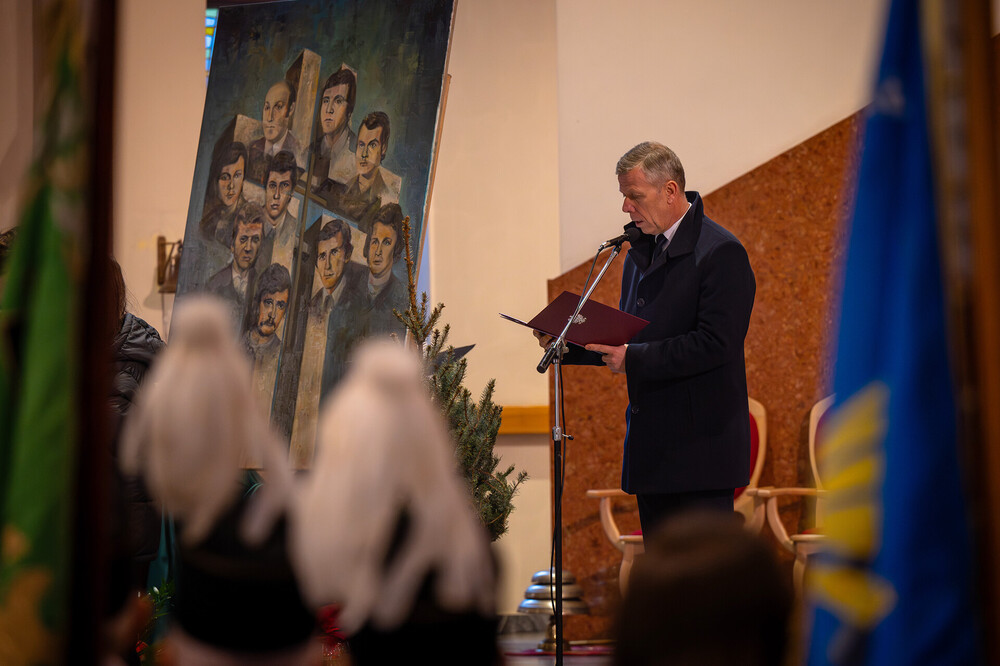 Obchody 42. rocznicy pacyfikacji kopalni „Wujek” w Katowicach – 16 grudnia 2023. Fot. Krzysztof Łojko (IPN)
