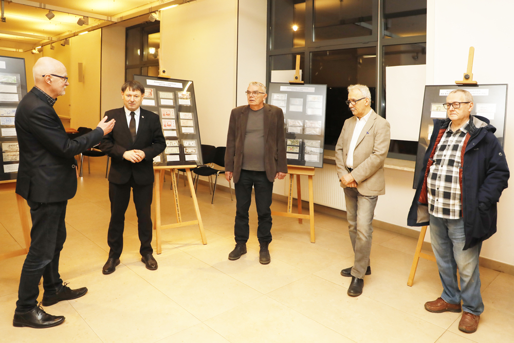 Otwarcie wystawy „Banknoty opozycji antykomunistycznej w Polsce z lat 80. XX w.”  – Warszawa, 14 grudnia 2023. Fot. Piotr Życieński (IPN)