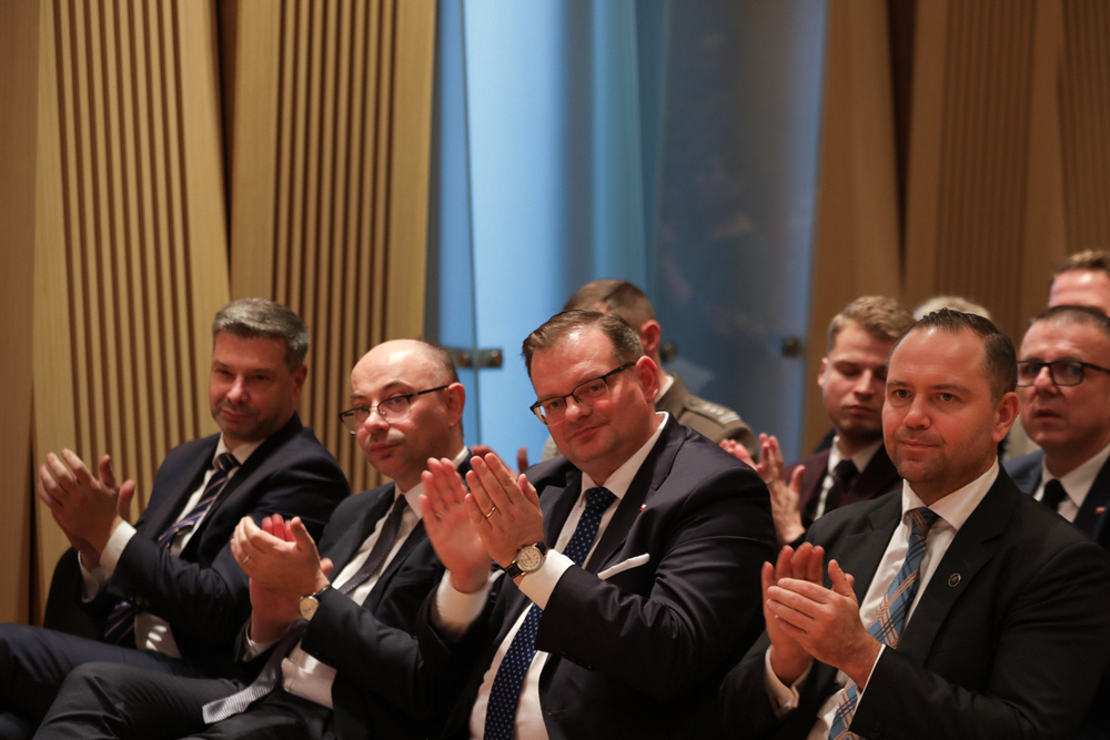 Gala XII edycji nagrody Świadek Historii dla województw małopolskiego i świętokrzyskiego – Kielce, 18 grudnia 2023. Fot. Mikołaj Bujak (IPN)