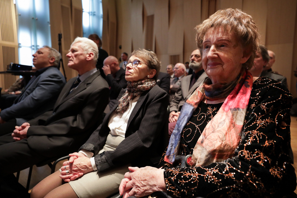 Gala XII edycji nagrody Świadek Historii dla województw małopolskiego i świętokrzyskiego – Kielce, 18 grudnia 2023. Fot. Mikołaj Bujak (IPN)