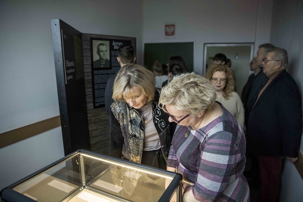 Inauguracja projektu wystawienniczo-edukacyjnego Archiwum IPN „Historia w artefaktach zapisana”  – Pułtusk, 19 grudnia 2023. Fot. Katarzyna Adamów (IPN)