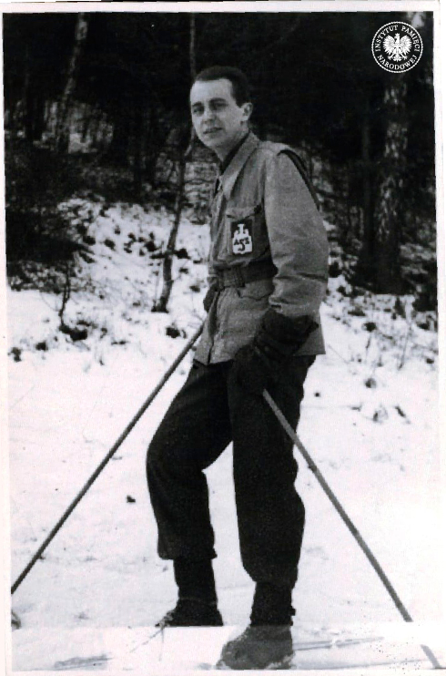 Jan Rodowicz w Tatrach zimą 1945/46 r. Fot. z zasobów IPN