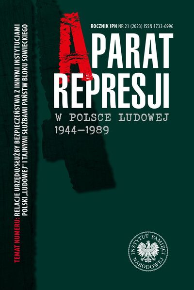 „Aparat Represji w Polsce Ludowej 1944–1989” nr 21 (2023)