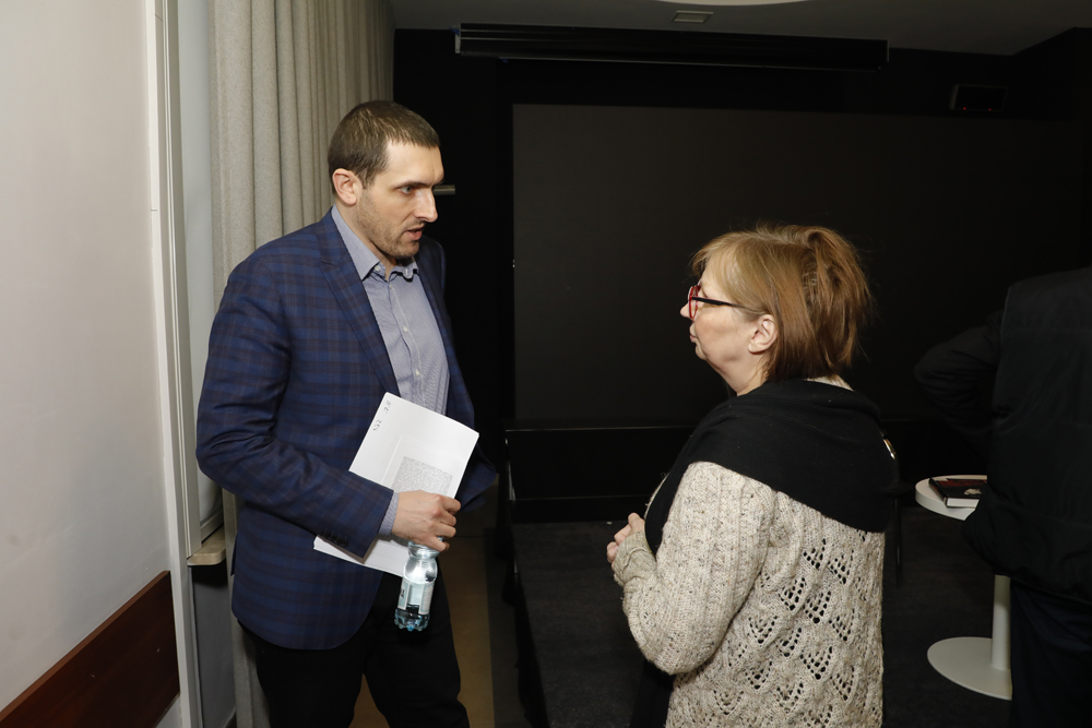 Spotkanie z cyklu „Tajemnice bezpieki” – Warszawa, 8 stycznia 2024. Fot. Piotr Życieński (IPN)