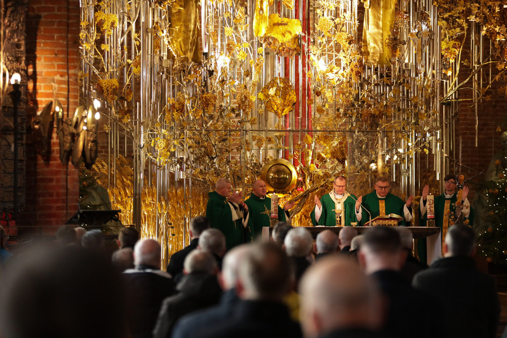 Uroczystość odsłonięcia upamiętnienia Kasy Wzajemnej Pomocy – Gdańsk, 15 stycznia 2024. Fot. Mikołaj Bujak (IPN)