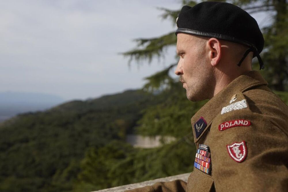 Zdjęcia z planu filmowego serialu „Monte Cassino – Szlak Nadziei” (fot. materiały producenta)