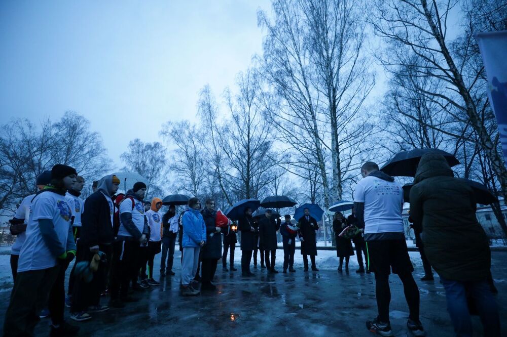 V edycja Biegu Pamięci ze Światłem Pokoju – 18 stycznia 2024. Fot. Mikołaj Bujak (IPN)